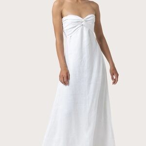 Lusana - melody linen maxi dress